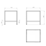 Stativ Wery 600, 600x535x581