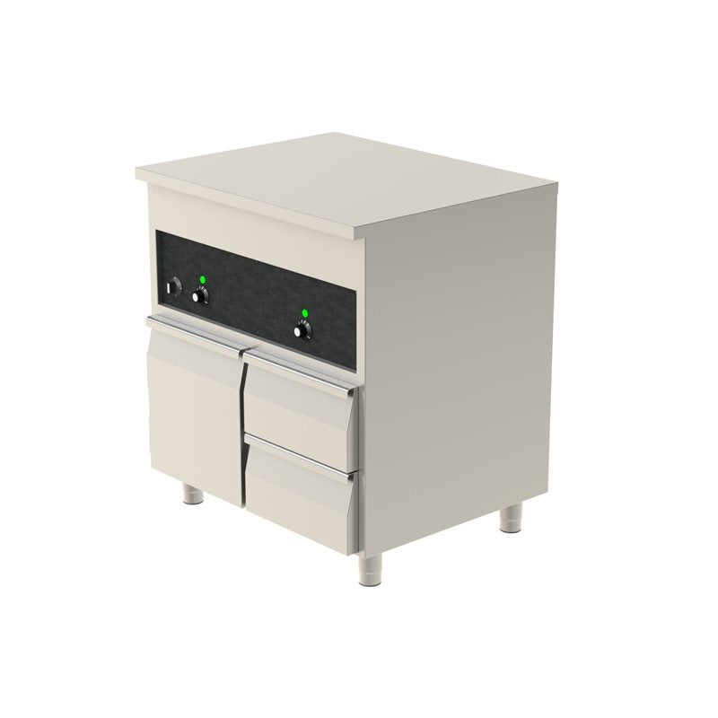 Värmebänk ECO-line, 1,5kW, 2 x GN 1/1