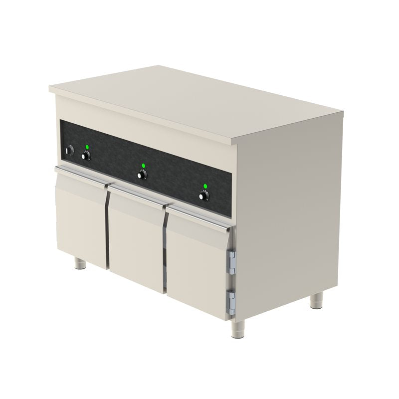 Värmebänk ECO-line, 2,1kW, 3 x GN 1/1