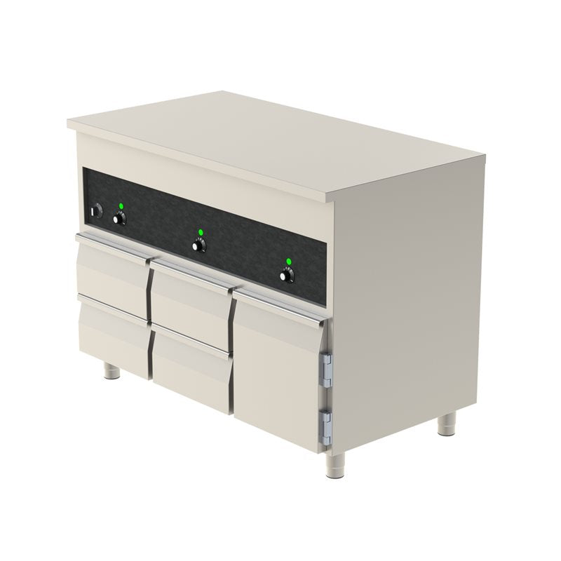 Värmebänk ECO-line, 2,1kW, 3 x GN 1/1
