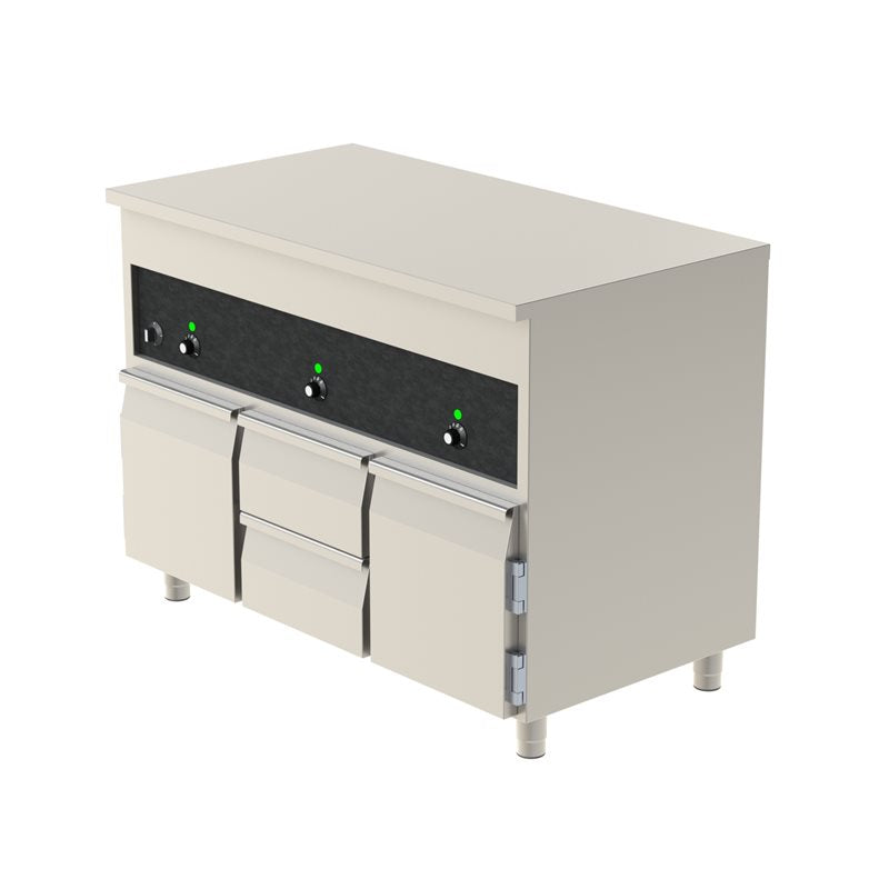 Värmebänk ECO-line, 2,1kW, 3 x GN 1/1