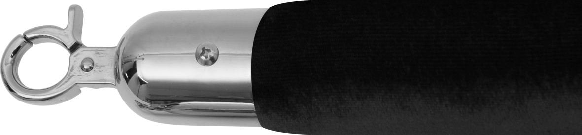 Avdelningsrep Sammet, 1500mm Rostfri Krok