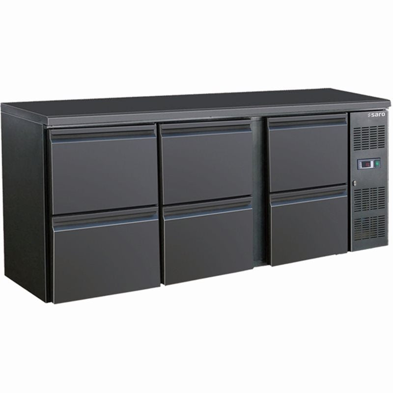 Barkyl med 3 x 2 lådor, modell BC 3100-S6
