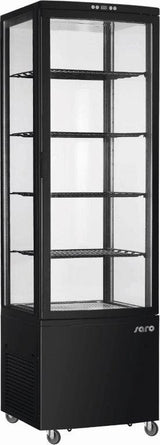 Displaykyl 235 L Svart, 0 /+12°C, 0,25kW