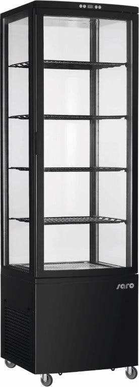 Displaykyl 235 L Svart, 0 /+12°C, 0,25kW