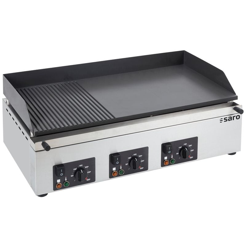 elektrisk stekhäll (räfflad + slät) modell GPK 810