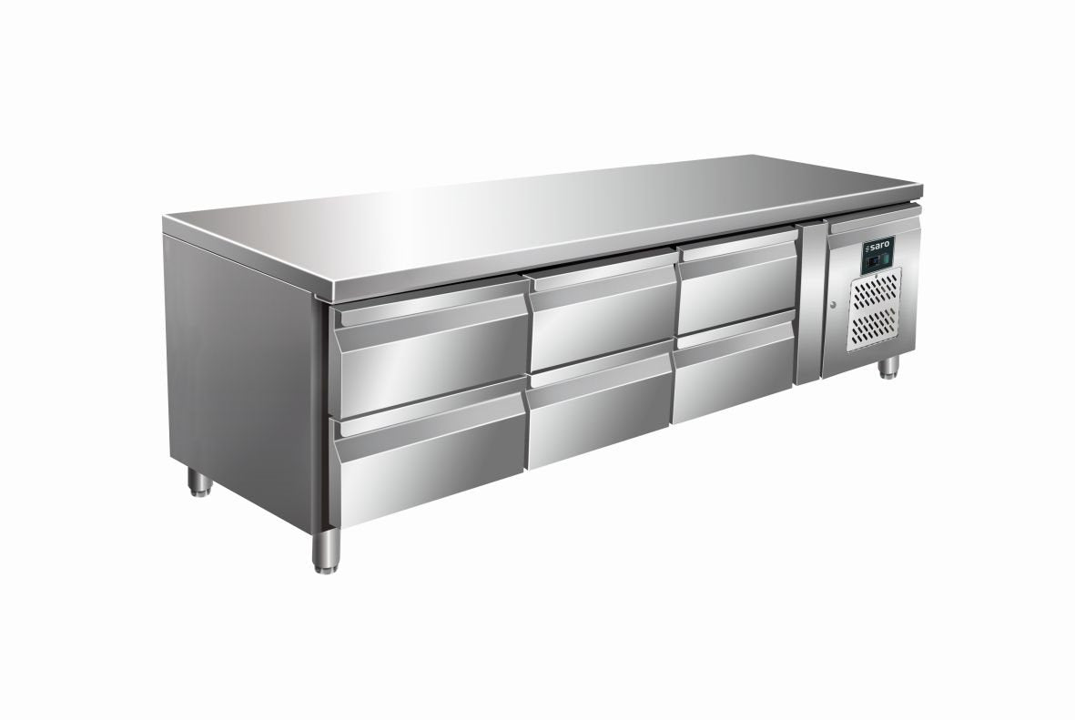 Grillkylbänk, 3x2 lådor modell UGN 3160 TN