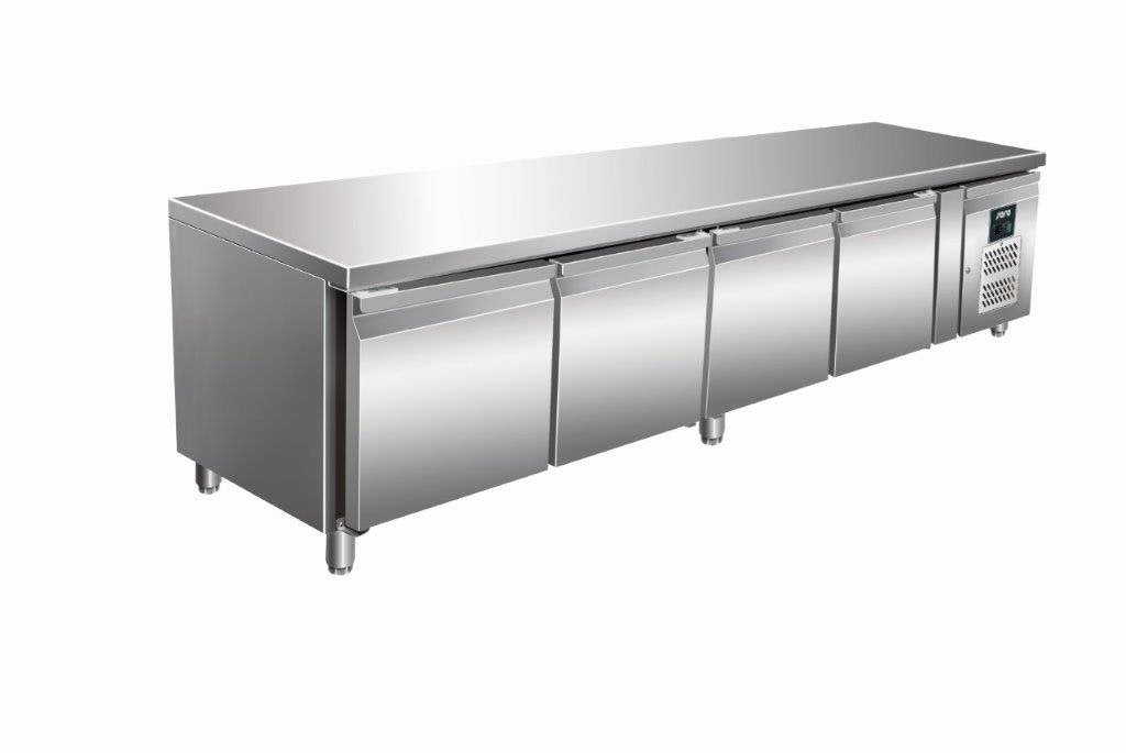 Grillkylbänk GN 1/1, UGN 4100 TN, 4 Dörrar