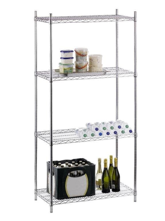 Hyllsystem Goliath, 910 x 460 x 1820mm
