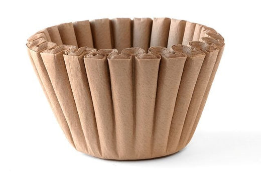 korgfilterpapper för kaffemaskiner, oblekt