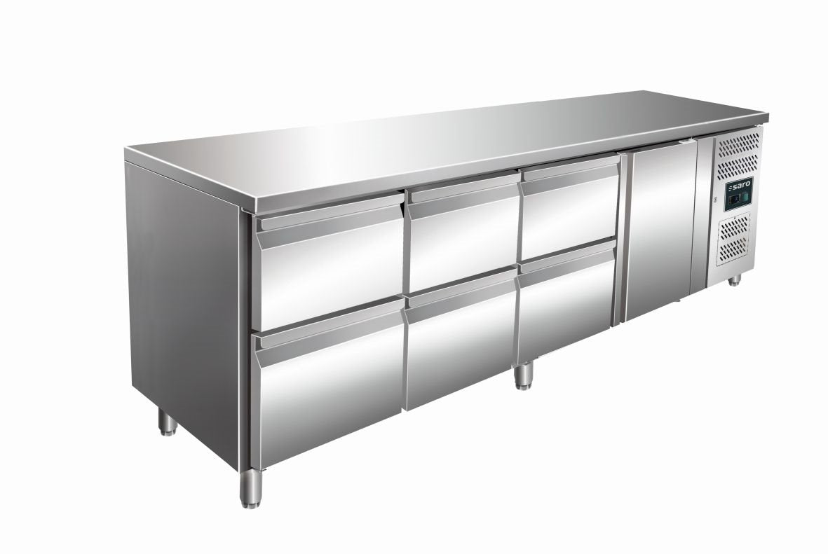 Kylbänk med 6 lådor KYLJA 4160 TN