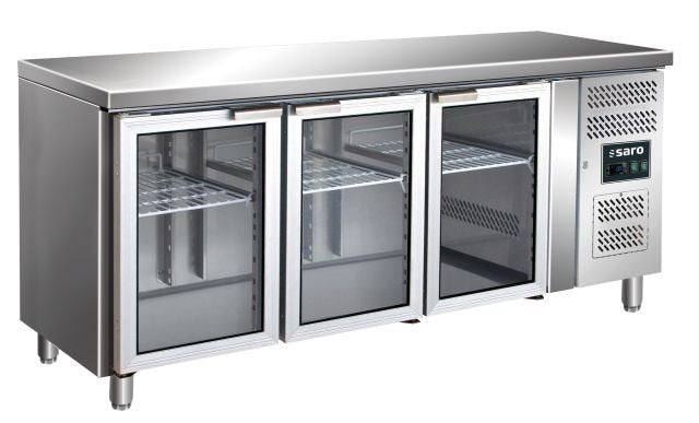 Kylbänk med glasdörrar modell GN 3100 TNG