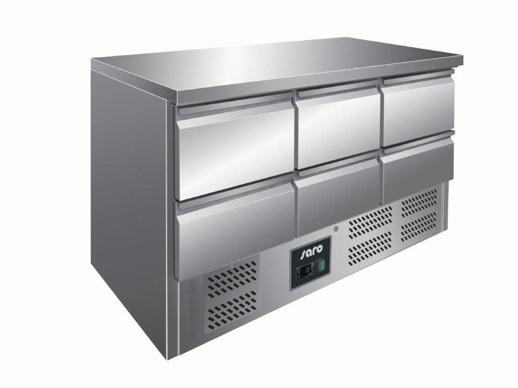Kylbänk Vivia S 903, 6 draglådor