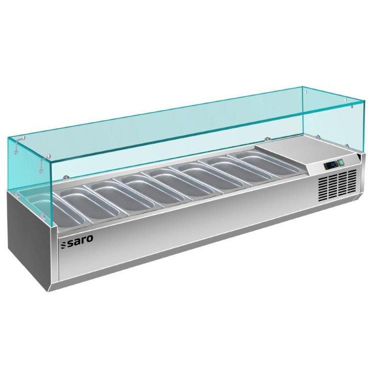 Kylränna glastop 1/4 GN  VRX 1800/330