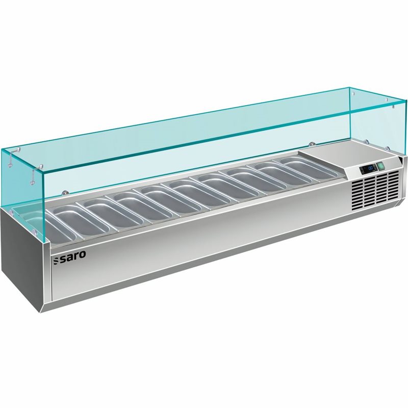 Kylränna glastop 1/4 GN  VRX 2000/330