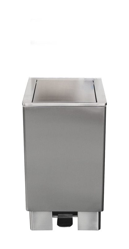 Papperskorg i rostfritt  APOLLO 60 liter