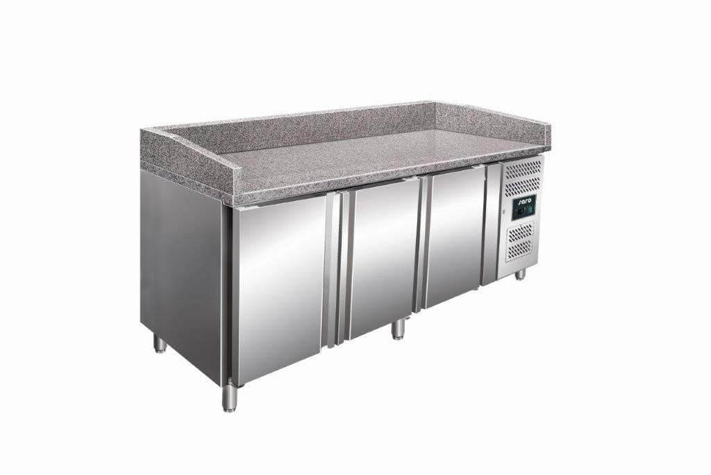 Pizzakylbänk PZ 3600 TN, Granitskiva, 0,35kW, 670 L