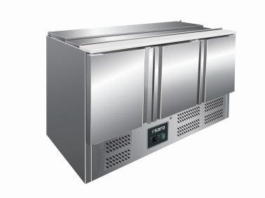 Saladette med 3 dörrar, modell S 903 PRO