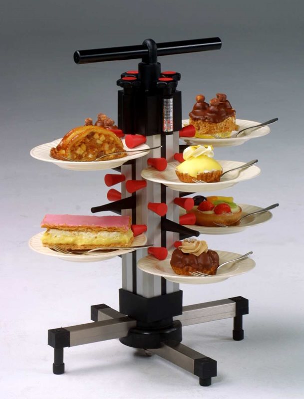 tallriksstaplingssystem Plate-Mate bord modell TM-12