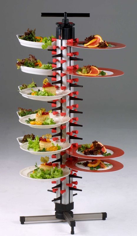 tallriksstaplingssystem Plate-Mate bord modell TM-48