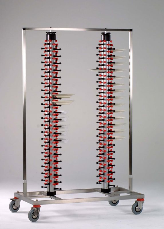 tallriksstaplingssystem Plate-Mate modell TWIN-168