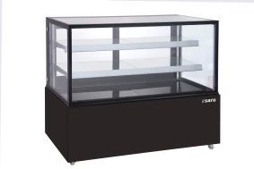 Tårtdisplay 510L Svart, modell VANESSA