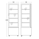 Display kylskåp DC402BB