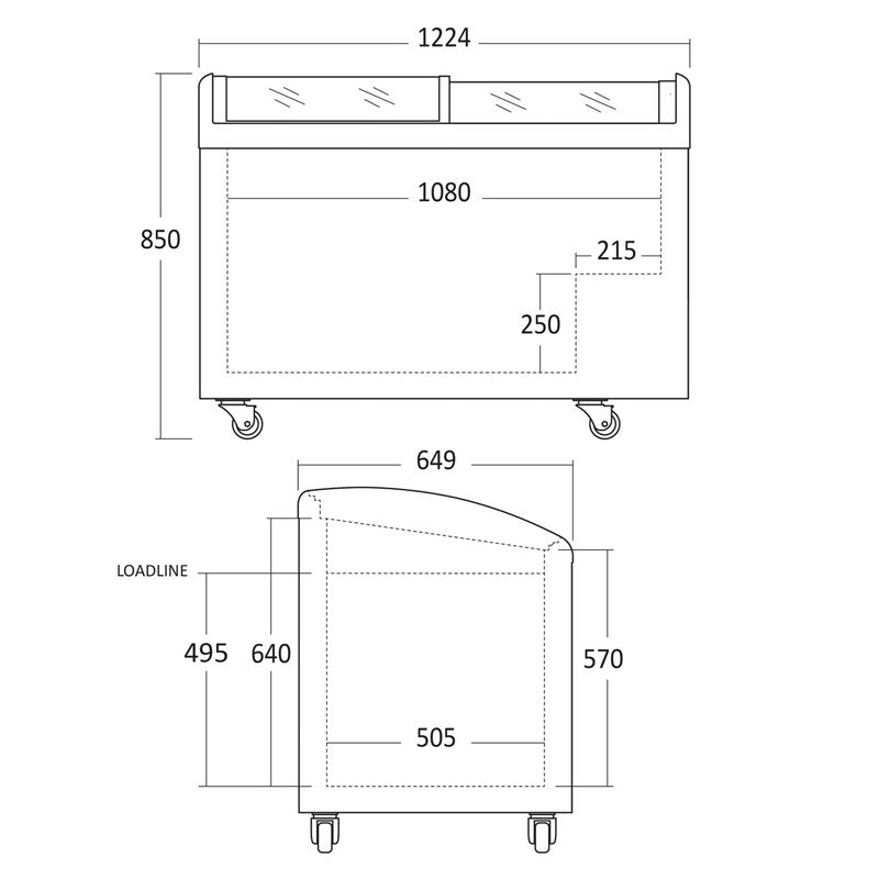 Glassfrys IC352D