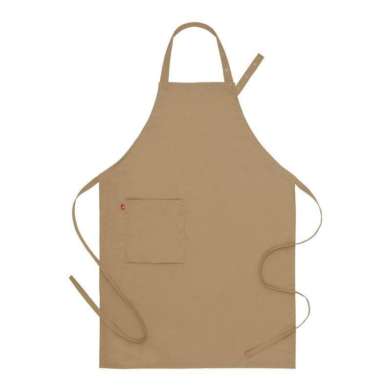 Bröstlappsförkläde Khaki