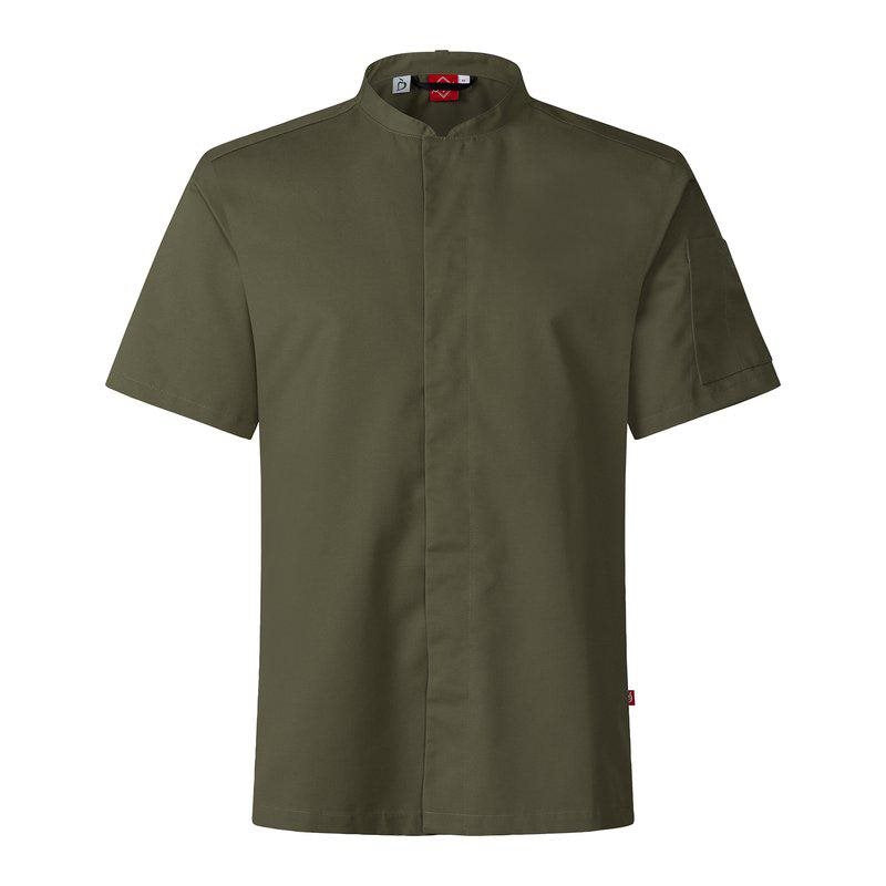 Kockskjorta Unisex Olivgrön
