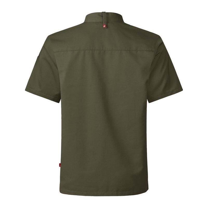 Kockskjorta Unisex Olivgrön