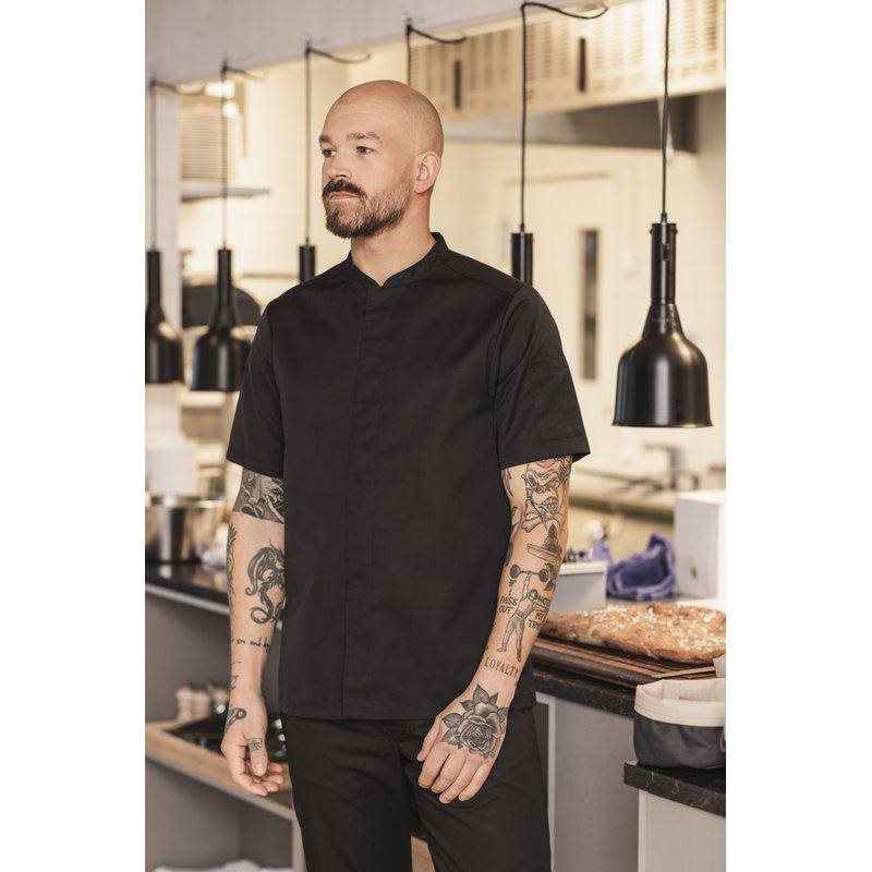 Kockskjorta Unisex Svart