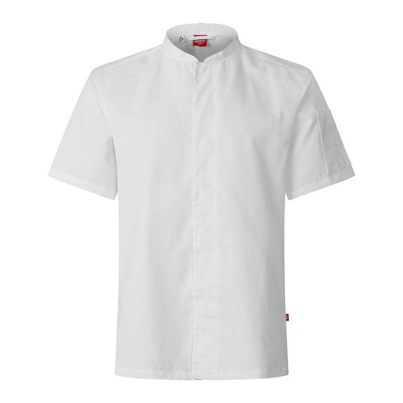 Kockskjorta Unisex Vit
