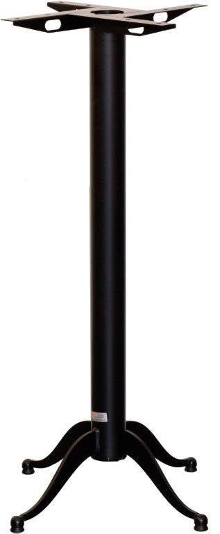 Bordstativ Nouveau Bar Svart, Ø 55-80 / 50x50-70x70, H 108 cm