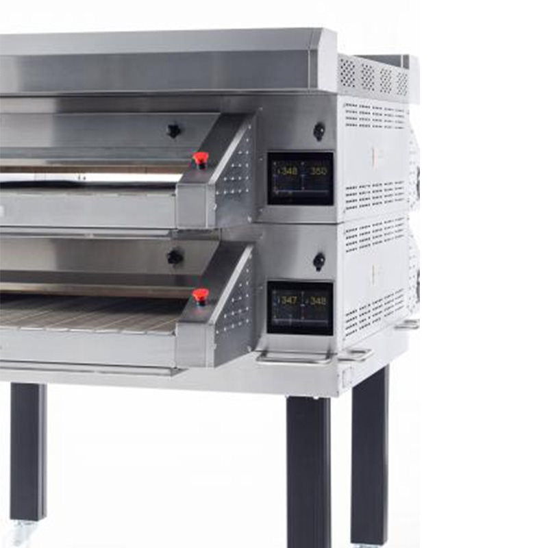 Tunnelpizzaugn TP22, 2-däck, 36 kW, 400°C, Digital panel