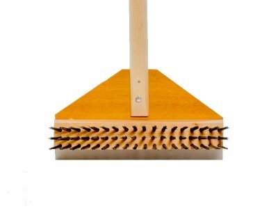 Ugnsborste med skrapa
