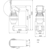 Blandare AR30 VL-1, 1000W, Manuell