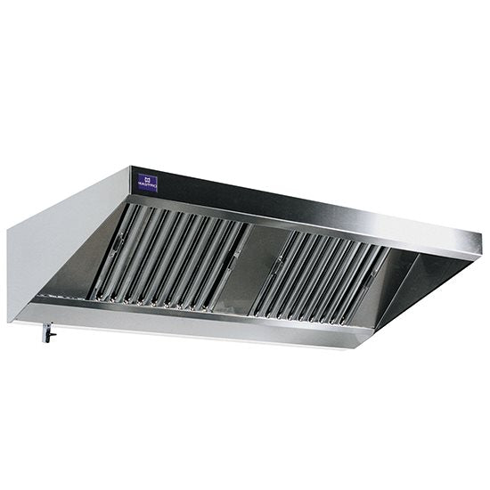 Ventilationskåp utan motor med belysning