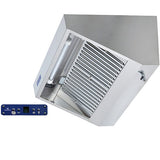 Ventilationskåpa med motor med belysning