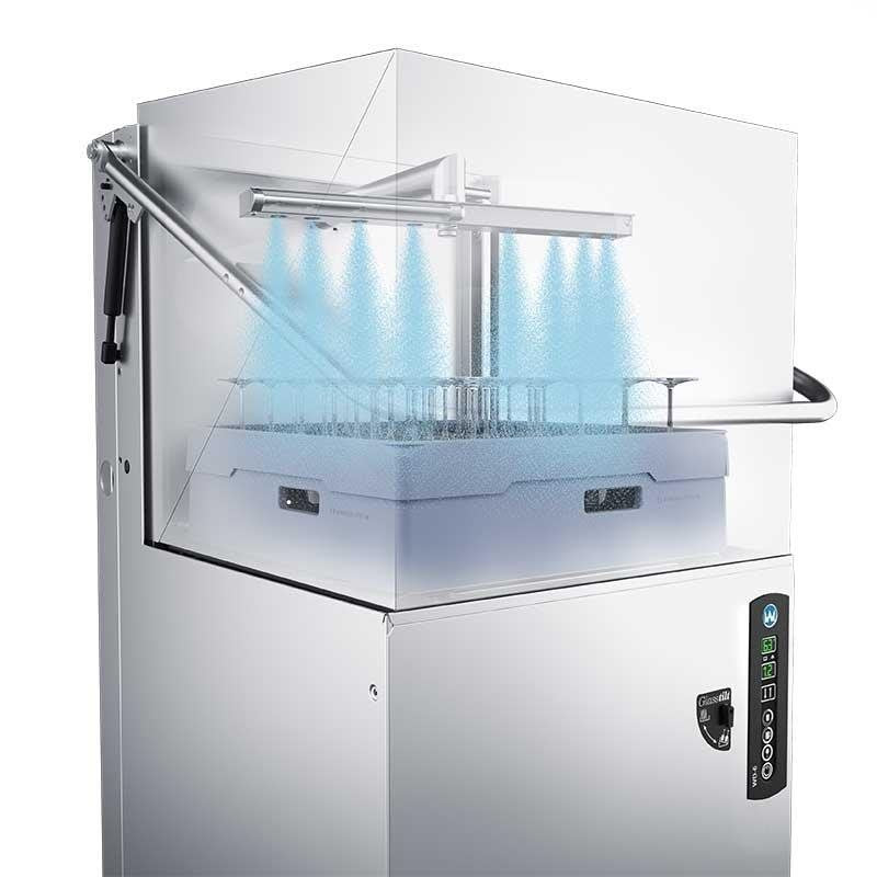 Glasdiskmaskin WD-6, Minimerar glaspolering