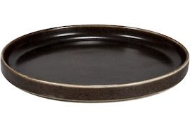 Tallrik flat Ø 21 cm Rhea, med kant,