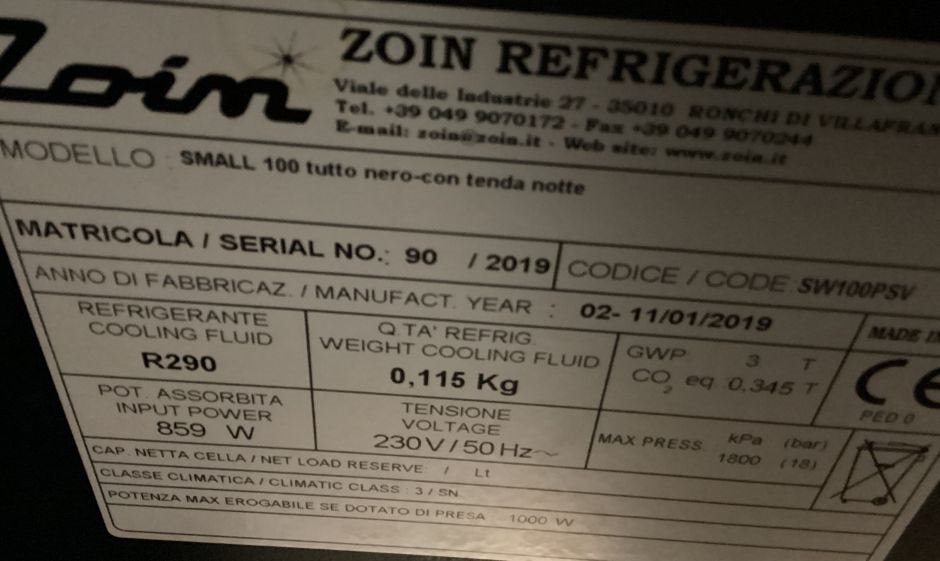 Zoin Väggkyl