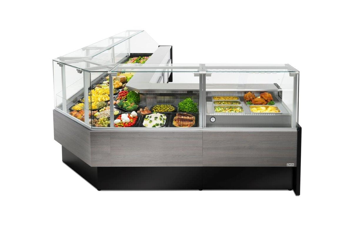 Värmedisk Porthos, Bain Marie, Centralkyla, Grå