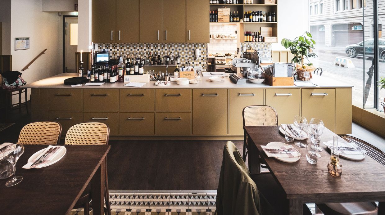 Miljö hos Enoteca Sassi
